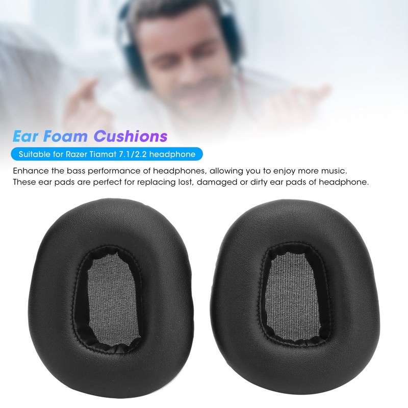 Headset Ear Foam Cushions Replacement Headphone Ear Pad Covers for