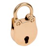 HMF Mini Decorative Padlock with Key | 3.8 x 2.5