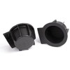 CROSSDESIGN 2 Pcs Front Console Cup Holder Insert Liner Compatible