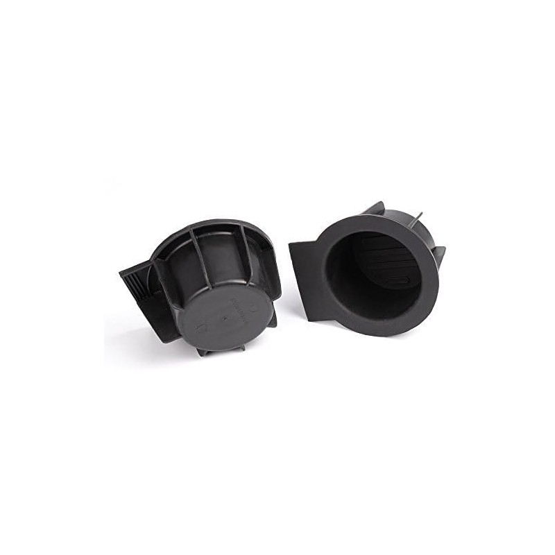CROSSDESIGN 2 Pcs Front Console Cup Holder Insert Liner Compatible