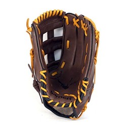 barnett GL-130 competition outfield baseball glove, leather, 13'', brown (REG)
