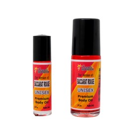 Scents & Inspiration Roll-On Fragrance Oil - Our Version of Baccarat Rouge for Men and Women | Alcohol-Free | Travel Size | Long Lasting Fragrance Oil | 1/3 Fl. Oz