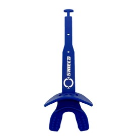 O Shield Mouthguard Airtight with Strap and Vortex Design, Generating Enough Airflow, Professional Stylish Ergonomic Fashion, Royal Blue