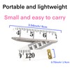 2 PCS Soft Tape Measure 120 Inch/ 300cm, Double Scale