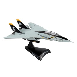 Daron F-14 Tomcat Jolly Rogers Die-Cast Model – 1:160 Scale Supersonic Fighter Jet Replica, VFA-103 Squadron, Highly Detailed, 4.75” Length x 2.875” Wingspan, Adult Collectible Ages 14+