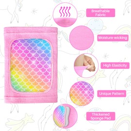 PAMAID Volleyball Knee Pads for Kids Girls, Sponge Knee Brace Breathable Flexible Elastic Knee Support for Volleyball Football Dance Skating Basketball Sports, 3-7 Years