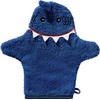 Erwin Müller Children's Wash Mitt Shark Walk Terry Blue Size