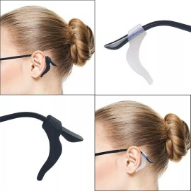 Unbranded 8 Pairs Anti Slip Glasses Ear Hooks Tip Eyeglasses Grip Temple Holder Silicone