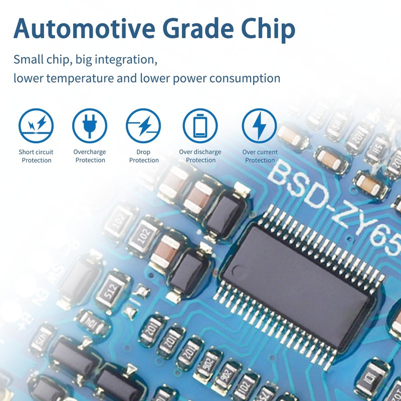 Bisida 12S BMS 38.4V 50A Lifepo4 Battery Management System PCB