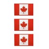 3PCS Canadian Maple Leaf Flag Patches - Canada Flag Patch
