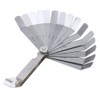 OriGlam Offset Feeler Gauge Set with 16 Blades, Standard Metric