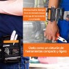 Bolsas Portaherramientas Pulsera Muñequera Magnética Para Tornillos Clavos Brocas