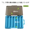 pronala (Professional Sea Fishing) Double-sided Bait Box, 14 Compartments with