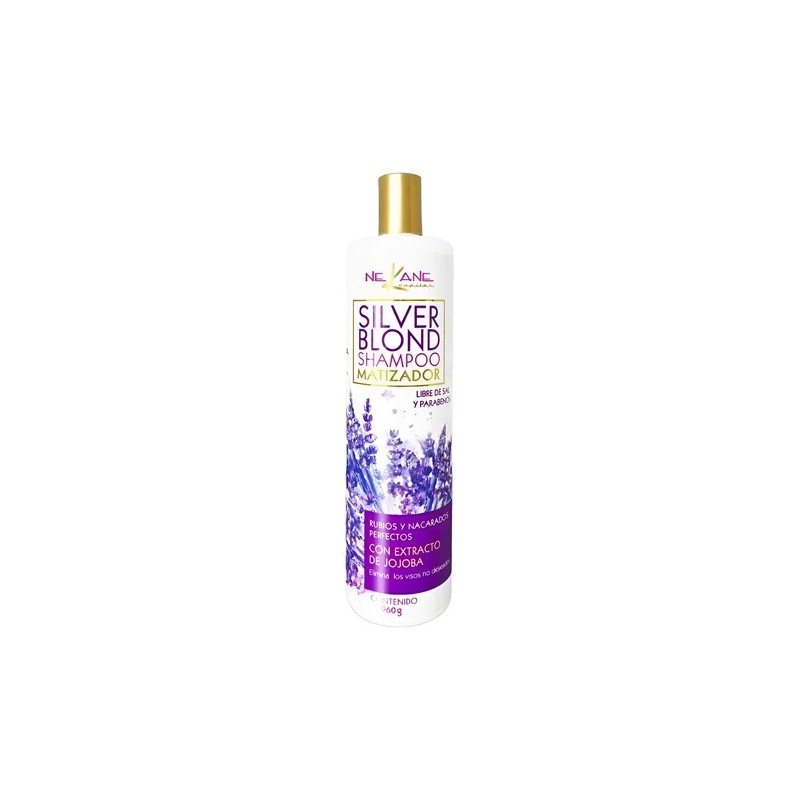 Shampoo Neutralizador Matizador Silver 960ml Nekane Capilar