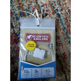 Scientific Anglers Saltwater Leader 10 Lb 9 Ft - 1 pack,  2 leaders