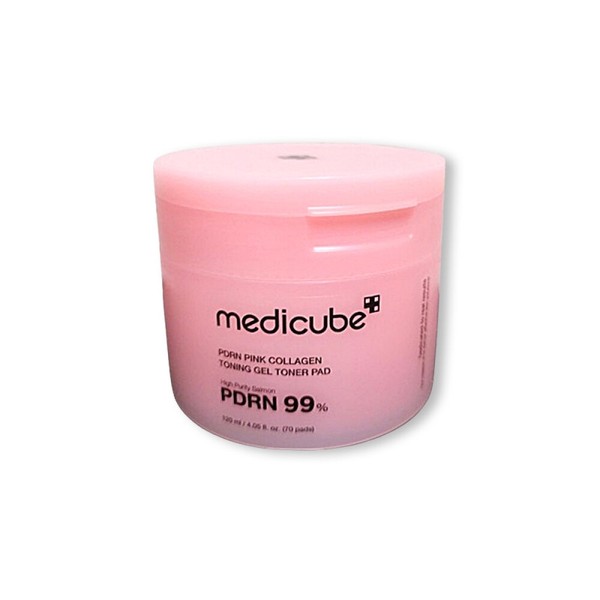 Medicube PDRN Pink Collagen Toning Gel Toner Pads (70 sheets)