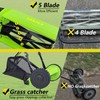 EAGWON 14-Inch 5-Blade Manual Push Reel Lawn Mower Cordless, with