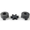 3/4" to 1" L090 3-Piece L-Jaw Coupling Set & Buna-N