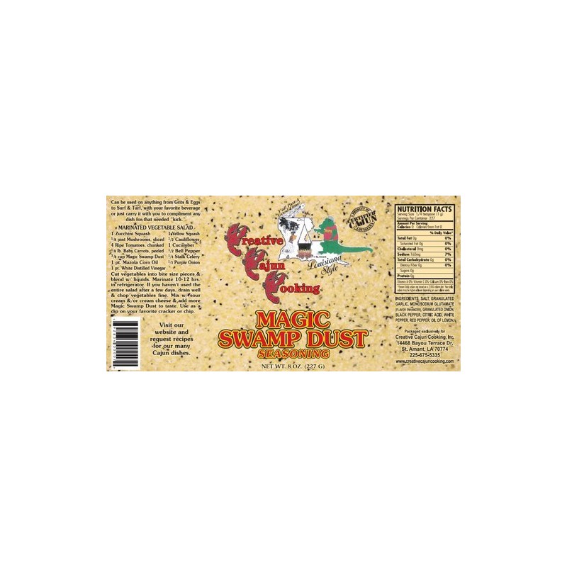 Elevate Your Dishes with Creative Cajun Cooking's Magic Swamp Dust