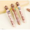 Bombinate 10 Colors Ballpoint Pen Oil Based Ball Pen Animal