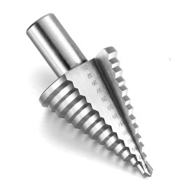 HSS Step Drill 10 mm Shank Taper Drill Bit Peeling Drill Metal Hole Drill Sheet Metal Drill Fits Any Drill Chuck Taper Drill Diameter 5-35 mm - 13 Steps Cone Drill