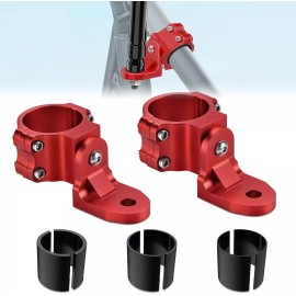 Nilight UTV Flag Antenna Mount Whip Light Mounting Bracket Red Adjustable Heavy