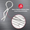 GLOBACT 100Pcs Universal RC Body Clips Pins for All 1/8