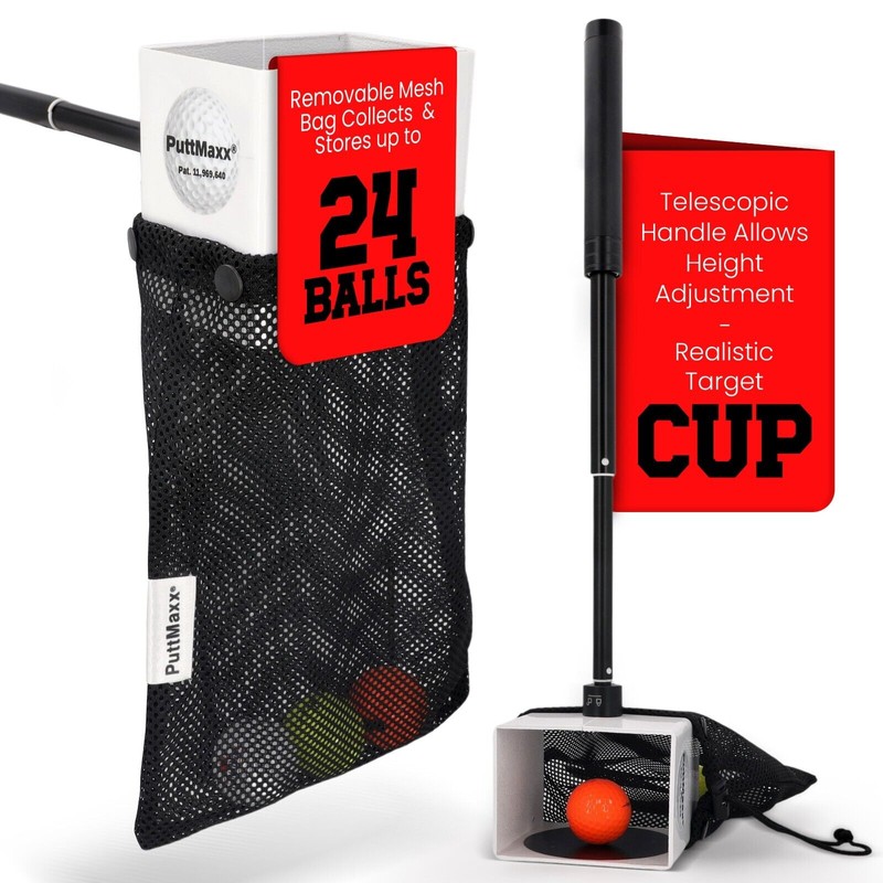 PuttMaxx Golf Putting Practice All in One Target Cup, Collection,