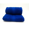 Lex's Linens Pack of 2 100% Combed Cotton Royal Blue