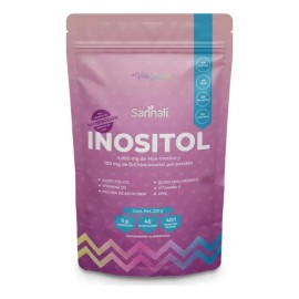 Inositol Myo Y D-chiro En Polvo De 225g - Ácido Fólico, Zinc Sabor Sin sabor                                                                          