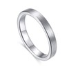TRUMIUM 3mm Thin Tungsten Wedding Ring Band for Women Men