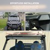Upper Windshield 42" Inch LED Light Bar Mounting Brackets Compatible