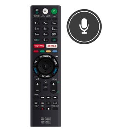 AULCMEET Universal Replacement Voice Remote Control Suitable for Sony Smart TV RMF-TX300E RMF-TX200E RMF-TX201E RMF-TX200A RMF-TX201ES KD-55XE8396 KD-55XE8096 FW-55XE8001 KD-49XE8396 KD-49XE8099