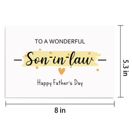 Funny Father's Day Card for Father in Law, Humorous Father's Day Card from Son Daughter in Law, Your Daughter in Law Bought You This Card
