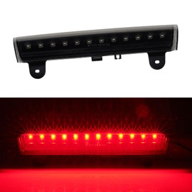 Cxdar Third 3rd Brake Light, LED High Mount Stop Light Replacement for 2000 2001 2002 2003 2004 2005 2006 Chevy Tahoe Suburban/GMC Yukon XL Denali, Rear Center Cab Roof Tail Lamp (Black)