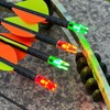 Linpeng 6PCS Lighted Nocks for Arrows with .165/ .204/ .233/