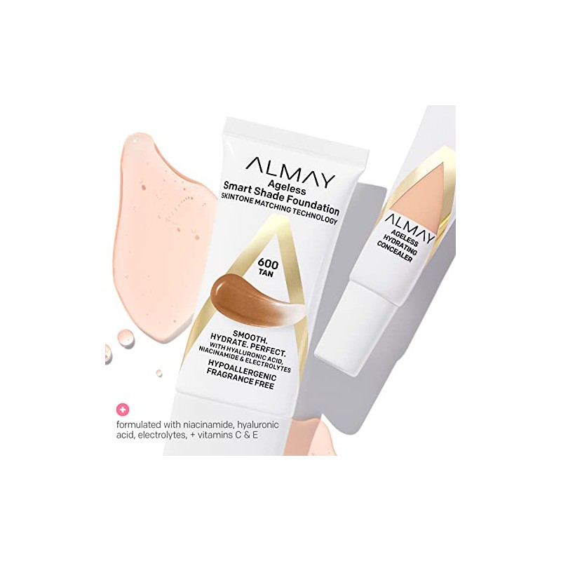Almay 7264459003 Corrector Hidratante Ageless Medio Claro