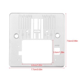 Singer 4432 Stitch Plate Carina Professional, Ewing Plate, Stitch Plate Singer Model 4423, Printing Plate Singer, 1 Piece Sewing Machine Accessories Needle Throat Plate for Singer 4423 4432 5511