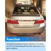 Xumdovipu Bumper Reflector Fit for Honda Accord 2013 2014 2015,