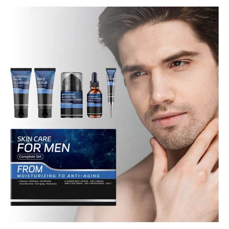 Set Limpieza Facial Profunda Hidratante Antiarrugas Calma