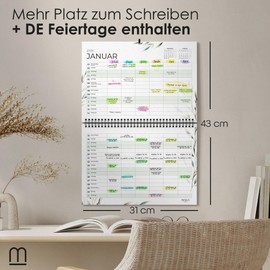 Family Planner 2025 2026 - Family Calendar & Wall Calendar 2025 2026 for Home, Office and Family - Annual Calendar 2025 2026 - July 2025 to December 2026 - Practical Calendar for Wall and Planning