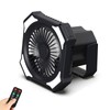 LXSINO Camping Fan with LED Lantern, 3 Level Fan Speed