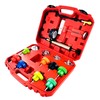 HZAUTOS 14PCS Pressure Leak Tester Tool Kit, Radiator Pump Pressure