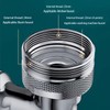 Faucet Aerator, 1080° Rotating Extender Aerator, Durable Splashproof Faucet Extender