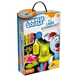 Lisciani - WOOZLE GOOZLE: The Laboratory of Darkness of Science - Secrets of Phosphorescence / Luminescence - Experiment Set - Educational Science Game - From 8 Years