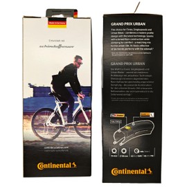 Continental Grand Prix Urban 700x35 / 35-622 - Black/Black Premium Folding Tires - Set of 2