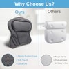 Bathtub Pillow Soft, Bath Tub Pillow 4D Mesh Fabric 8