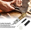 Sewing Awl Kit Portable DIY Leather Carving Leather Art Hand