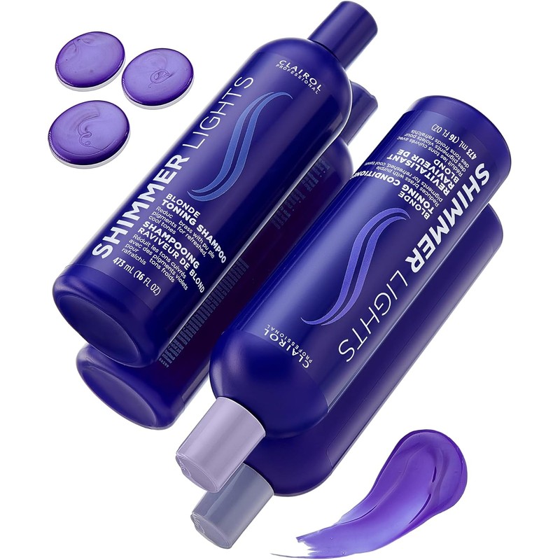 Shimmer Lights Blonde and Silver Conditioner by Clairol for Unisex