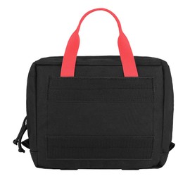 KRYDEX Clear Top Insert Bag with Hook Panel Tactical Packing Cube Travel Organizer Bag (Large)